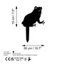 Aberto Design Frog 01 Negro